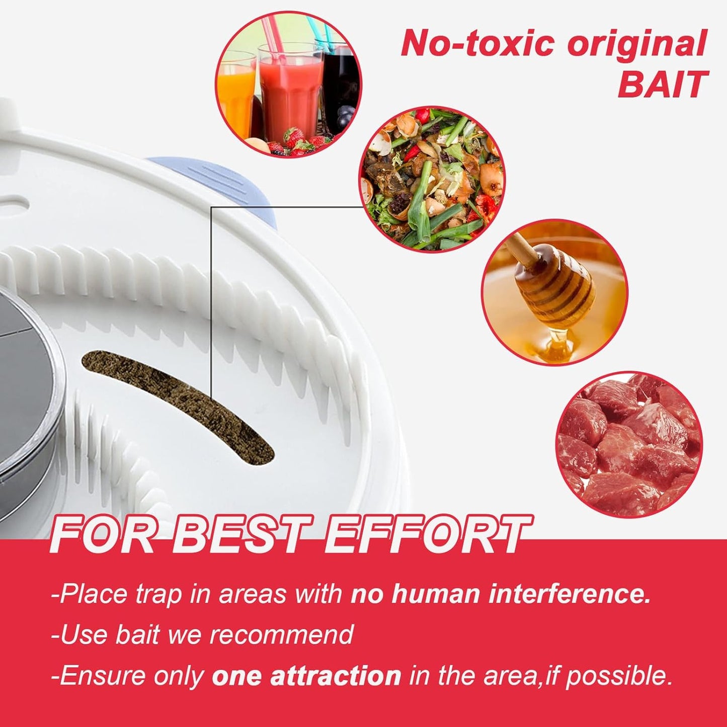 FlyFree™ – Geräuschlose Fliegenfalle