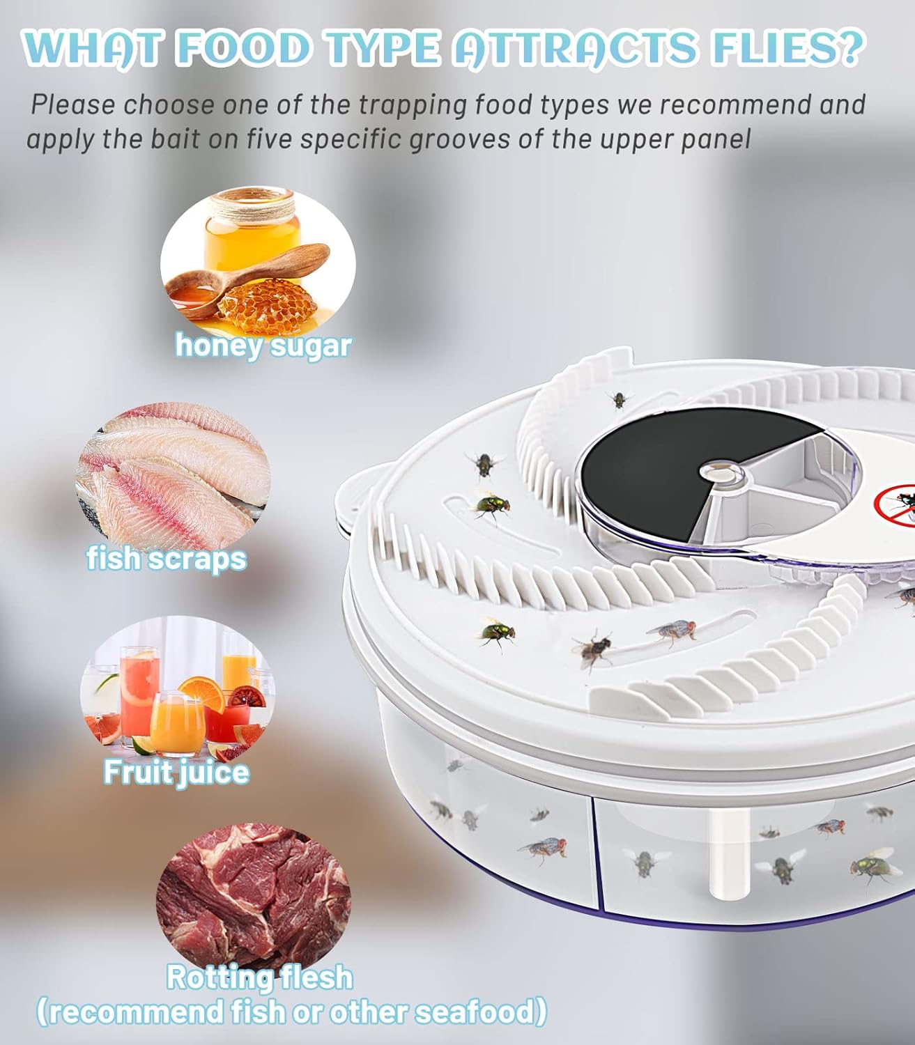 FlyFree™ – Geräuschlose Fliegenfalle