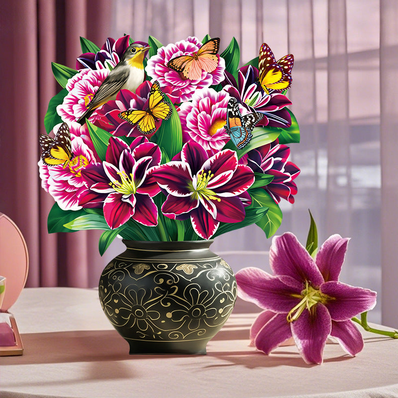 Bloomski™ – 3D-Pop-up-Blumensträuße