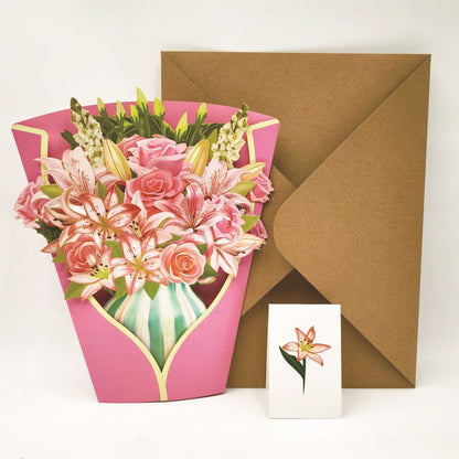 Bloomski™ – 3D-Pop-up-Blumensträuße