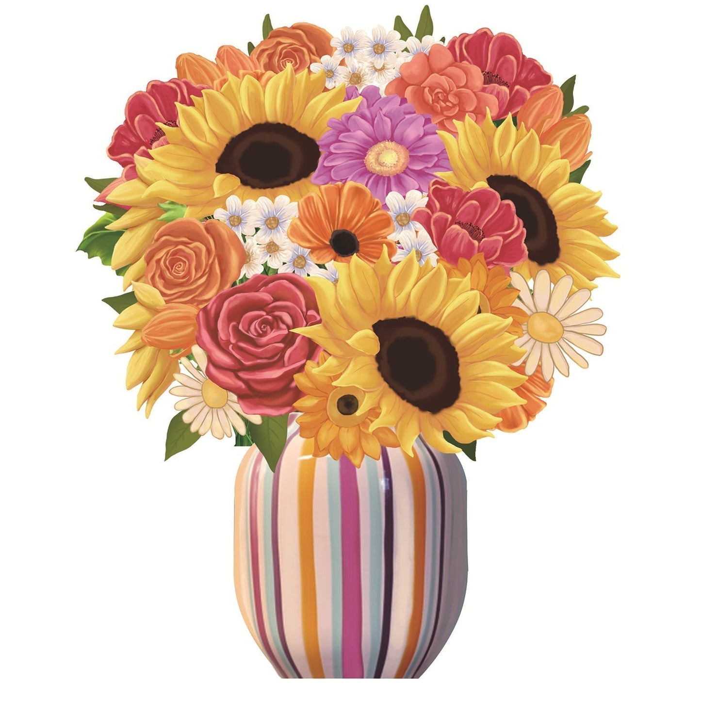 Bloomski™ – 3D-Pop-up-Blumensträuße