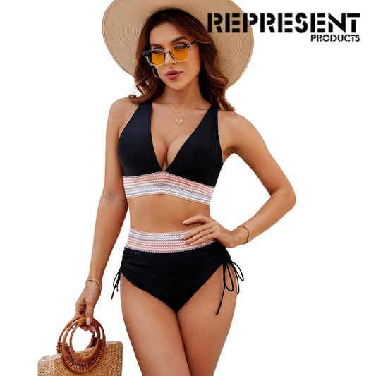 ErisLara™ – Bikini-Set für Damen mit hoher Taille