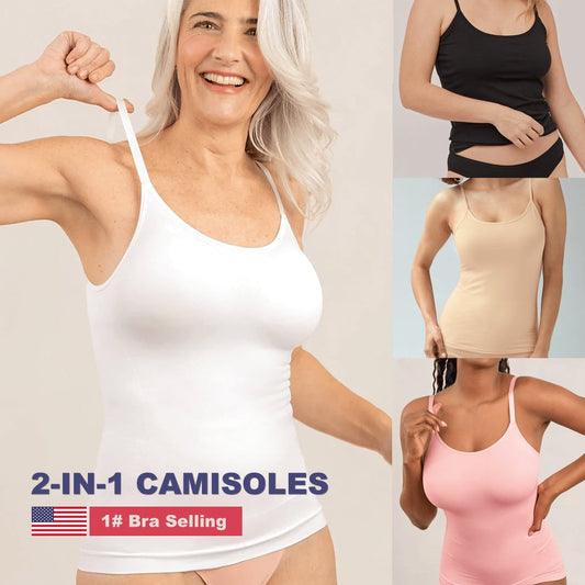 ComfortBra™ - Damen-Trägerhemd mit integriertem BH
