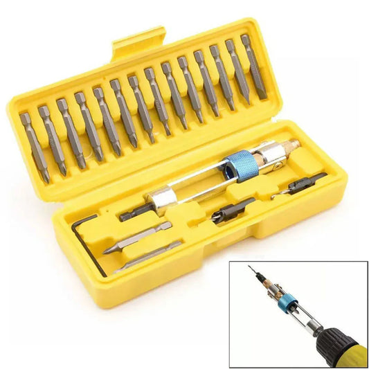 ChangeQuicky™ – Schnellwechsel-Bohrer- und Schraubendreher-Bit-Set